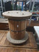 * rustic jewellery display stand on rotating base