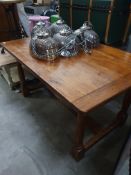 * solid wooden table - 1500w x 900d x 770h