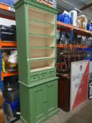 * large heavy Welsh dresser. 870w x 450d x 2450h (splits into 2 parts for transportation)