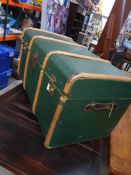 * large old style trunk (damage to lid)