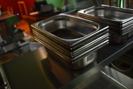 *Seven Stainless Steel Bain Marie Inserts