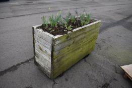 *Wooden Planter