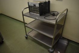 *Stainless Steel Three Tier Trolley