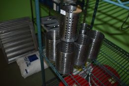 *Seven Stainless Steel Cutlery Holders