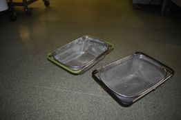 *Two Stainless Steel Sink Unit