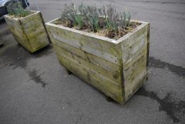 *Wooden Planter