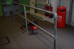 *Galvanised Tubular Steel Safety Rail ~3.2m long