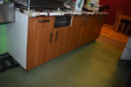 *Run of Kitchen Units with Francino Knockout Drawer