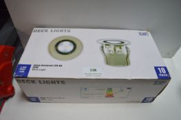 Recessed LED Deck Light 10pk