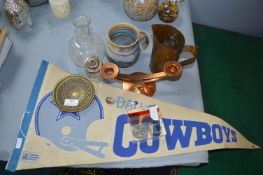 Decorative Items, Dallas Cowboys NFL Flag, etc.