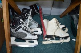 Two Pairs of Ice Skates