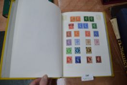 Album Containing Penny Reds and Assorted British S