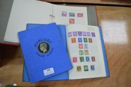 Three Assorted Stamp Albums