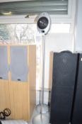 Pair of KEF Egg Speakers on Stands