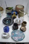 Planters, Pottery Bowls, etc.