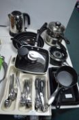 Non-Stick Kitchen Pans, Russell Hobbs Electric Ket