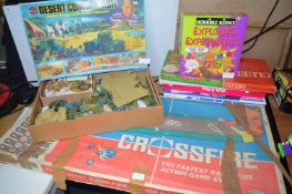 Vintage Games Including Crossfire, Air Fix Combat