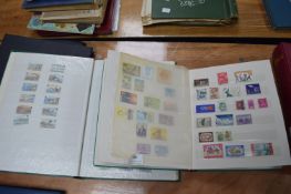 Two Albums of World and British Stamps
