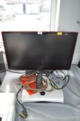 Samsung 27" HD TV Monitor plus Digibox