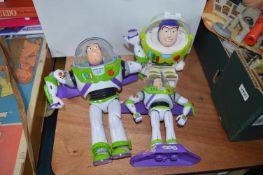 Three Buzz Lightyear Toys