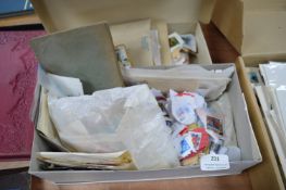 Two Boxes of Assorted Stamps etc.