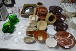 Kitchen Pots, Casserole Dishes, etc.