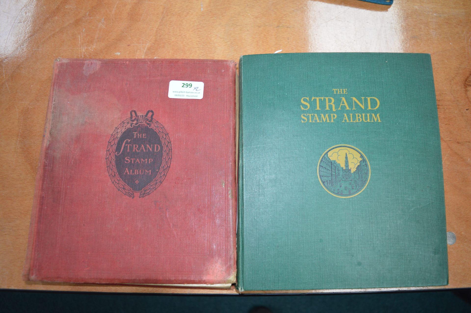 Two Strand Stamp Albums Containing World Stamps, e