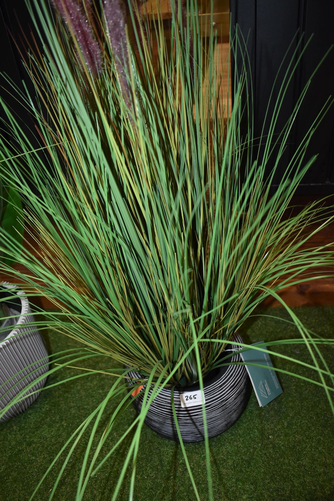 *Artificial Grass in Planter