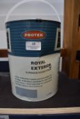 *1x 5L of Protek Mendip Mist Royal Exterior Superior Wood Finish