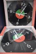 *Two Boxed LP Clocks