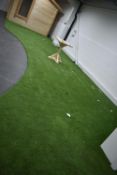 *Astroturf as Fitted to the Perimeter of the Mezzanine Floor (collection by appointment)