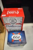 *24 Bottles of Budweiser and 12 Bottles of Kronenbourg 1664