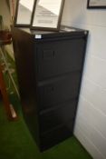 *Four Drawer Foolscap Filing Cabinet (black)