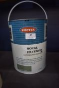 *1x 5L of Protek Sage Leaf Royal Exterior Superior Wood Finish