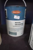 *1x 5L of Protek Heritage Blue Royal Exterior Superior Wood Finish