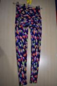 *Fish Pattern Yoga Leggings and Top Size: S