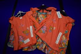 Three Carter’s 4pc Sets Size: 5T