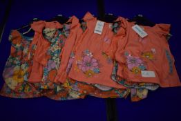 Six Carter’s 4pc Sets Size: 3T