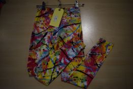 *Multicoloured Yoga Leggings Size: 2