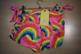 *Rainbow Yoga Shorts Size: M