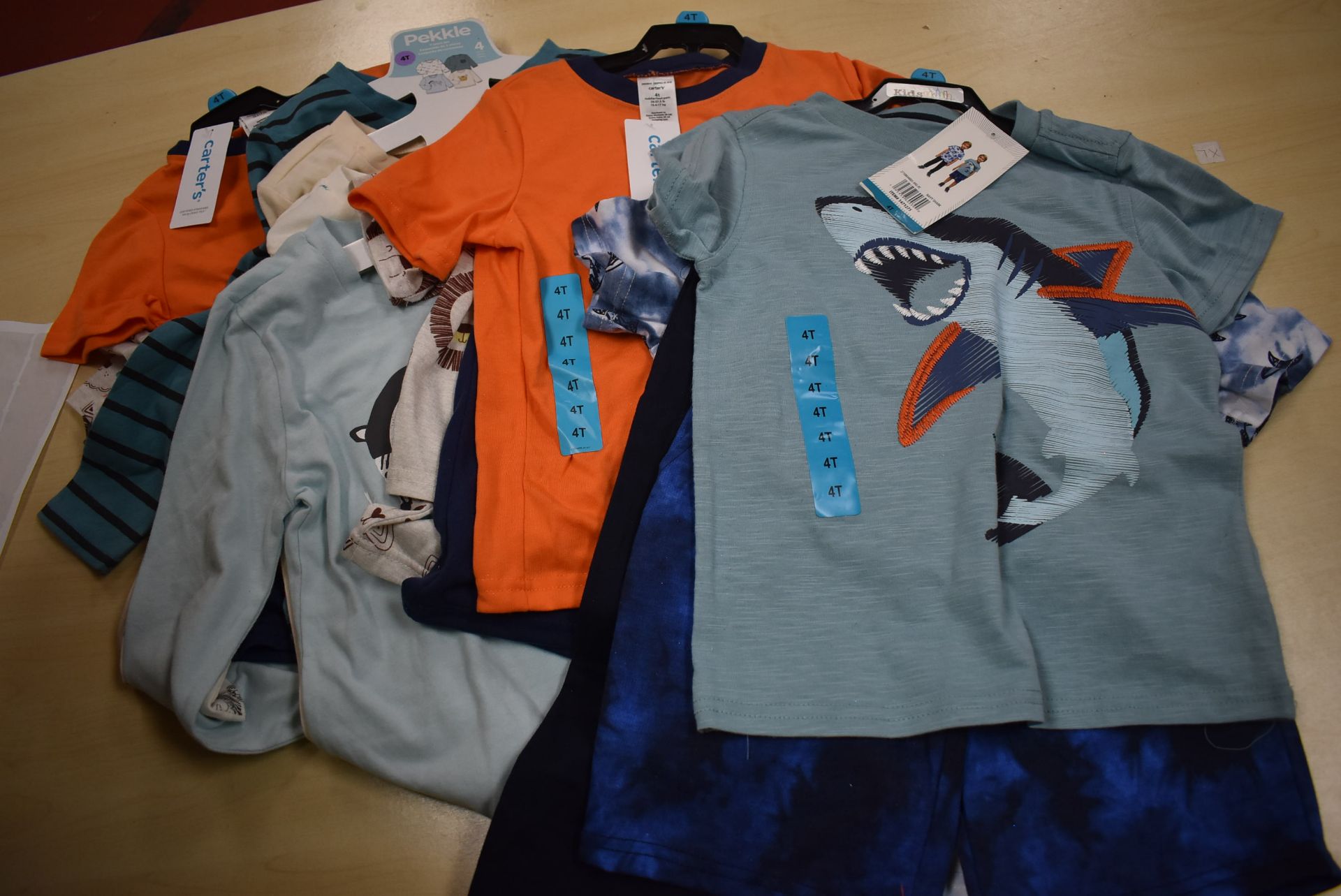 Four Assorted Carter’s, Pekkle, and Kids Headquarters Sets Size: 4T