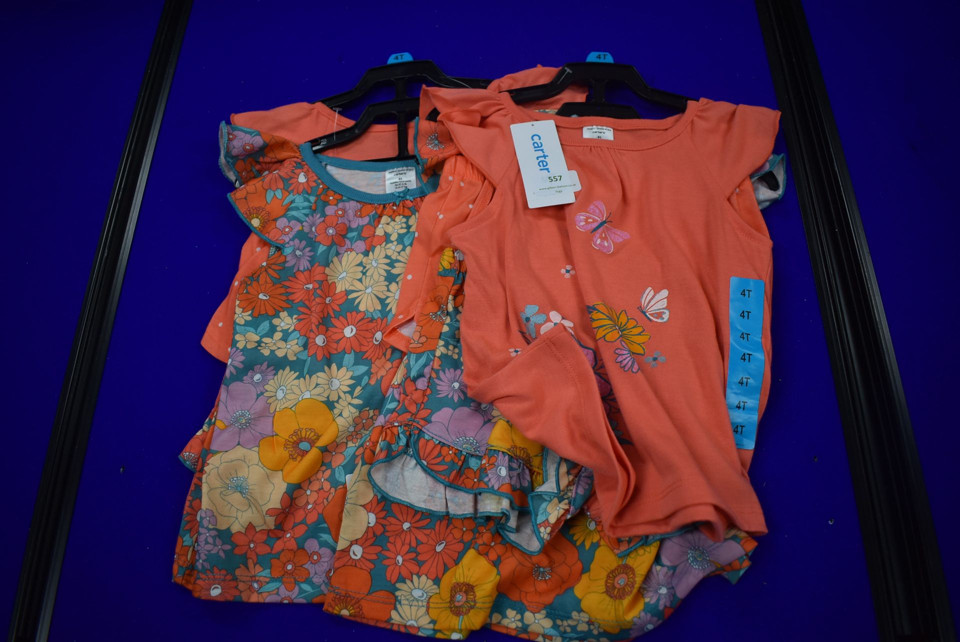 Two Carter’s 4pc Sets Size: 4T