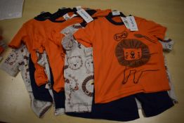 Six Carter’s 2pc Child’s Tops Sets Size: 4T