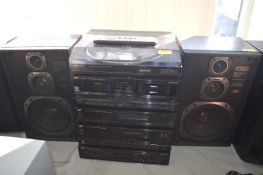 JVC Audio System with Turntable