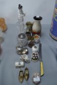 Decorative Items, Glassware, Lighters, etc.