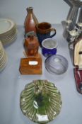 Studio Pottery and Glassware etc.