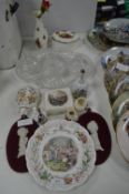 Pottery and Glassware Including Old Country Roses,