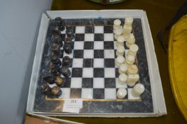Small Marble Chess Set