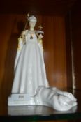 Coalport Figurine - HM Queen Elizabeth II