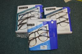 *Three Packs of Foster Grant Reading Glasses +2.50